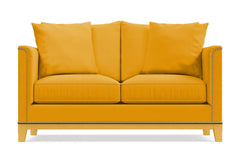 La Brea Apartment Size Sleeper Sofa Bed :: Leg Finish: Natural / Sleeper Option: Memory Foam Mattress