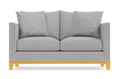 La Brea Twin Size Sleeper Sofa Bed :: Leg Finish: Natural / Sleeper Option: Memory Foam Mattress