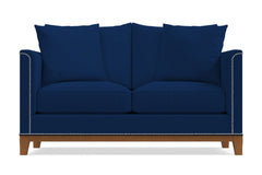 La Brea Twin Size Sleeper Sofa Bed :: Leg Finish: Pecan / Sleeper Option: Memory Foam Mattress