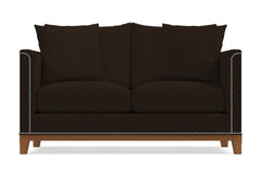 La Brea Twin Size Sleeper Sofa Bed :: Leg Finish: Pecan / Sleeper Option: Deluxe Innerspring Mattress