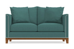 La Brea Apartment Size Sleeper Sofa Bed :: Leg Finish: Pecan / Sleeper Option: Memory Foam Mattress