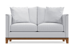 La Brea Twin Size Sleeper Sofa Bed :: Leg Finish: Pecan / Sleeper Option: Memory Foam Mattress