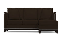 La Brea Reversible Chaise Sleeper Sofa Bed :: Leg Finish: Espresso / Sleeper Option: Deluxe Innerspring Mattress