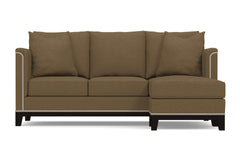 La Brea Reversible Chaise Sofa :: Leg Finish: Espresso