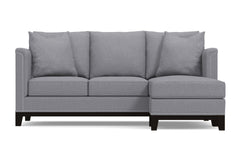 La Brea Reversible Chaise Sleeper Sofa Bed :: Leg Finish: Espresso / Sleeper Option: Deluxe Innerspring Mattress