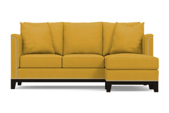 La Brea Reversible Chaise Sleeper Sofa Bed :: Leg Finish: Espresso / Sleeper Option: Deluxe Innerspring Mattress