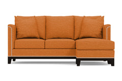 La Brea Reversible Chaise Sofa :: Leg Finish: Espresso