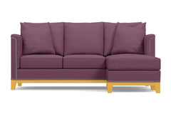 La Brea Reversible Chaise Sleeper Sofa Bed :: Leg Finish: Natural / Sleeper Option: Deluxe Innerspring Mattress