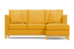 La Brea Reversible Chaise Sleeper Sofa Bed :: Leg Finish: Natural / Sleeper Option: Deluxe Innerspring Mattress