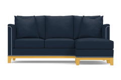 La Brea Reversible Chaise Sleeper Sofa Bed :: Leg Finish: Natural / Sleeper Option: Deluxe Innerspring Mattress