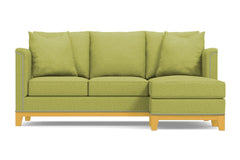 La Brea Reversible Chaise Sleeper Sofa Bed :: Leg Finish: Natural / Sleeper Option: Deluxe Innerspring Mattress