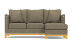 La Brea Reversible Chaise Sleeper Sofa Bed :: Leg Finish: Natural / Sleeper Option: Deluxe Innerspring Mattress