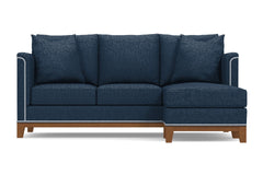 La Brea Reversible Chaise Sofa :: Leg Finish: Pecan