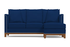 La Brea Reversible Chaise Sofa :: Leg Finish: Pecan