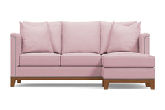 La Brea Reversible Chaise Sofa :: Leg Finish: Pecan