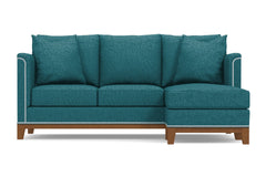 La Brea Reversible Chaise Sofa :: Leg Finish: Pecan