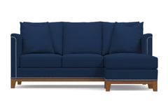 La Brea Reversible Chaise Sofa :: Leg Finish: Pecan