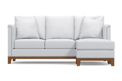 La Brea Reversible Chaise Sofa :: Leg Finish: Pecan