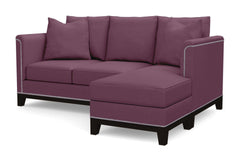 La Brea Reversible Chaise Sleeper Sofa Bed :: Leg Finish: Espresso / Sleeper Option: Deluxe Innerspring Mattress