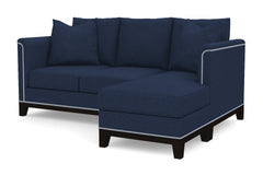 La Brea Reversible Chaise Sleeper Sofa Bed :: Leg Finish: Espresso / Sleeper Option: Deluxe Innerspring Mattress