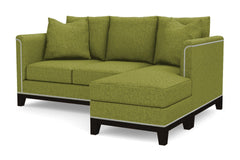 La Brea Reversible Chaise Sleeper Sofa Bed :: Leg Finish: Espresso / Sleeper Option: Deluxe Innerspring Mattress