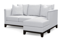 La Brea Reversible Chaise Sleeper Sofa Bed :: Leg Finish: Espresso / Sleeper Option: Memory Foam Mattress