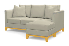 La Brea Reversible Chaise Sleeper Sofa Bed :: Leg Finish: Natural / Sleeper Option: Deluxe Innerspring Mattress