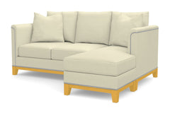 La Brea Reversible Chaise Sleeper Sofa Bed :: Leg Finish: Natural / Sleeper Option: Deluxe Innerspring Mattress