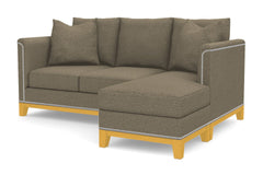 La Brea Reversible Chaise Sleeper Sofa Bed :: Leg Finish: Natural / Sleeper Option: Deluxe Innerspring Mattress