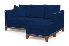 La Brea Reversible Chaise Sofa :: Leg Finish: Pecan