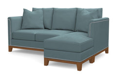 La Brea Reversible Chaise Sofa :: Leg Finish: Pecan