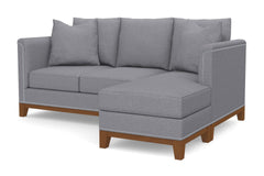 La Brea Reversible Chaise Sofa :: Leg Finish: Pecan