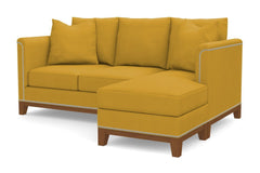 La Brea Reversible Chaise Sofa :: Leg Finish: Pecan