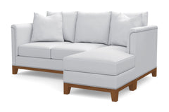 La Brea Reversible Chaise Sofa :: Leg Finish: Pecan