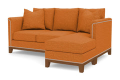 La Brea Reversible Chaise Sofa :: Leg Finish: Pecan