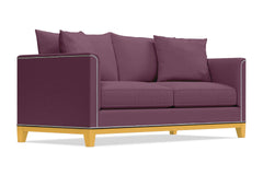 La Brea Queen Size Sleeper Sofa Bed :: Leg Finish: Natural / Sleeper Option: Deluxe Innerspring Mattress