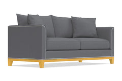 La Brea Queen Size Sleeper Sofa Bed :: Leg Finish: Natural / Sleeper Option: Memory Foam Mattress