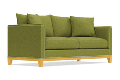 La Brea Queen Size Sleeper Sofa Bed :: Leg Finish: Natural / Sleeper Option: Deluxe Innerspring Mattress