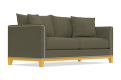 La Brea Queen Size Sleeper Sofa Bed :: Leg Finish: Natural / Sleeper Option: Memory Foam Mattress