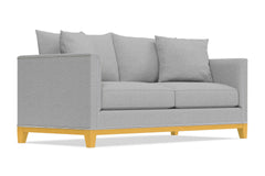 La Brea Queen Size Sleeper Sofa Bed :: Leg Finish: Natural / Sleeper Option: Deluxe Innerspring Mattress