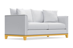 La Brea Queen Size Sleeper Sofa Bed :: Leg Finish: Natural / Sleeper Option: Deluxe Innerspring Mattress