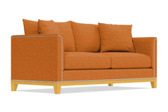 La Brea Queen Size Sleeper Sofa Bed :: Leg Finish: Natural / Sleeper Option: Deluxe Innerspring Mattress