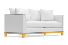 La Brea Queen Size Sleeper Sofa Bed :: Leg Finish: Natural / Sleeper Option: Deluxe Innerspring Mattress