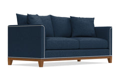 La Brea Queen Size Sleeper Sofa Bed :: Leg Finish: Pecan / Sleeper Option: Deluxe Innerspring Mattress