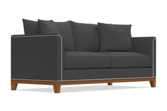 La Brea Queen Size Sleeper Sofa Bed :: Leg Finish: Pecan / Sleeper Option: Deluxe Innerspring Mattress