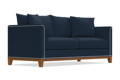 La Brea Queen Size Sleeper Sofa Bed :: Leg Finish: Pecan / Sleeper Option: Deluxe Innerspring Mattress