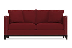 La Brea Queen Size Sleeper Sofa Bed :: Leg Finish: Espresso / Sleeper Option: Memory Foam Mattress