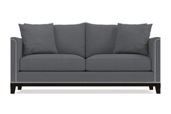 La Brea Queen Size Sleeper Sofa Bed :: Leg Finish: Espresso / Sleeper Option: Memory Foam Mattress