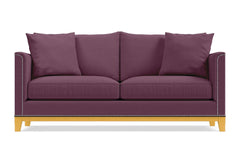 La Brea Queen Size Sleeper Sofa Bed :: Leg Finish: Natural / Sleeper Option: Memory Foam Mattress