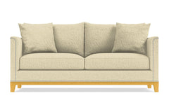 La Brea Queen Size Sleeper Sofa Bed :: Leg Finish: Natural / Sleeper Option: Deluxe Innerspring Mattress